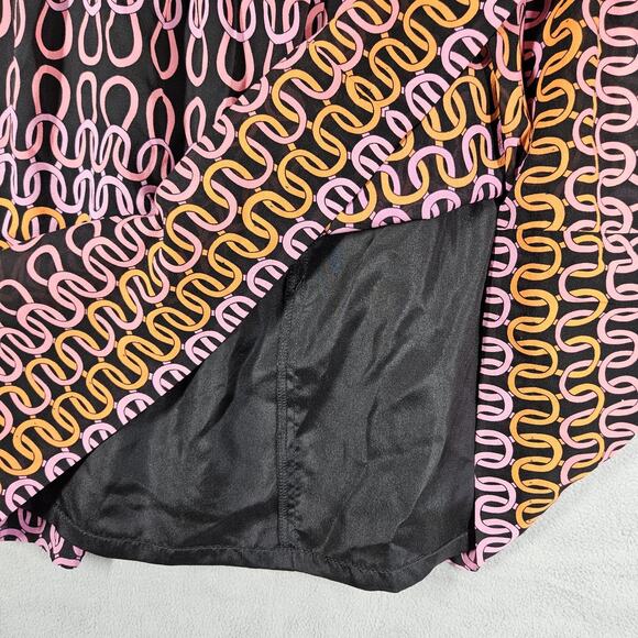 Trina Turk Halter Dress Womens Size 2 Campania Loop Y2K Retro Party Wedding - Picture 5 of 13